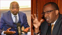 Collaged photos of Senior advisor from State House Council of Economic Advisors and lawyer Ahmednasir Abdullahi.